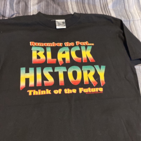 Black History Month, graphic logo, T-shirt, size large made in the USA - Picture 9 of 9